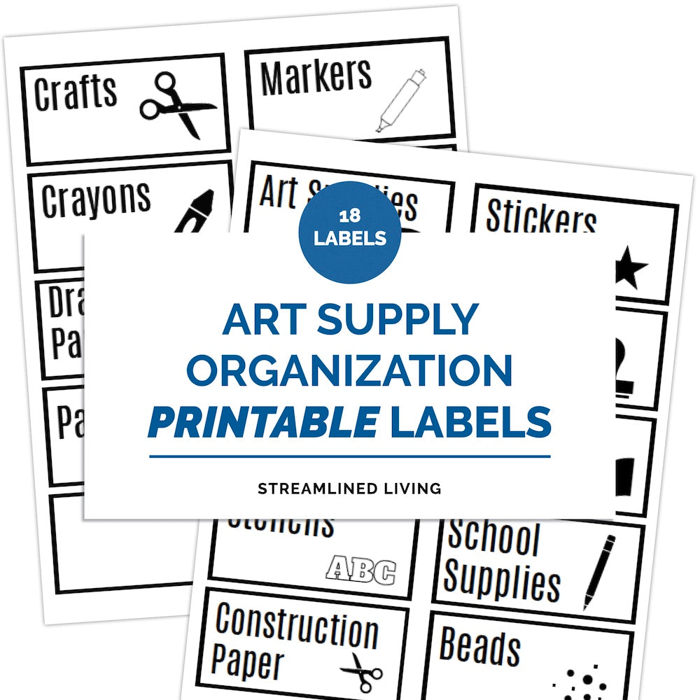 Label All the Things Printable Label Bundle