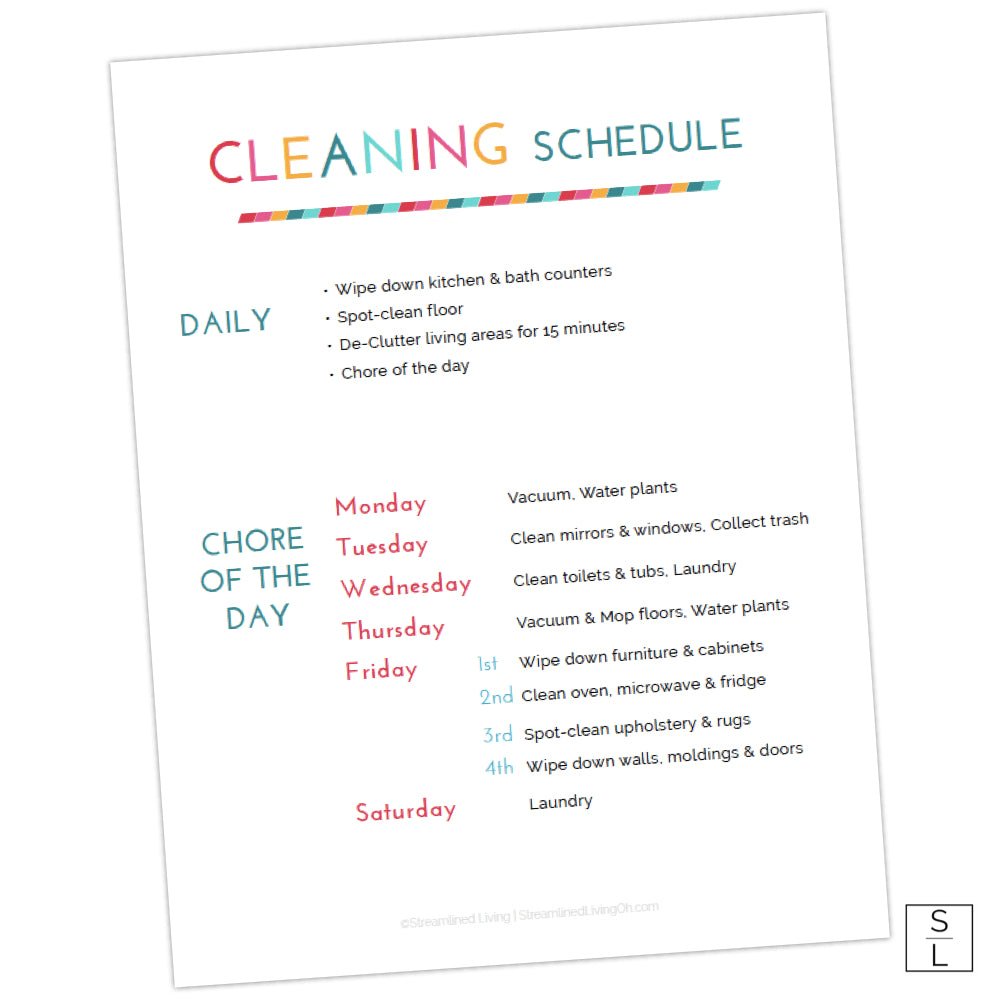 bright and cheery printable recipe organizing kit pages