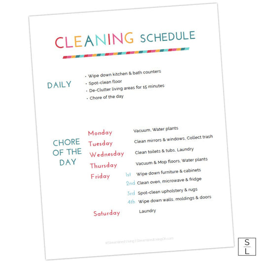 bright and cheery printable recipe organizing kit pages