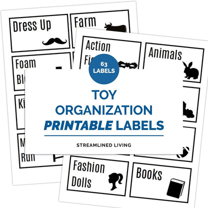 Label All the Things Printable Label Bundle