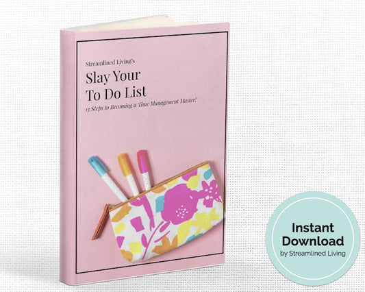 slay your to do list self paced organizing, time management and productivity course