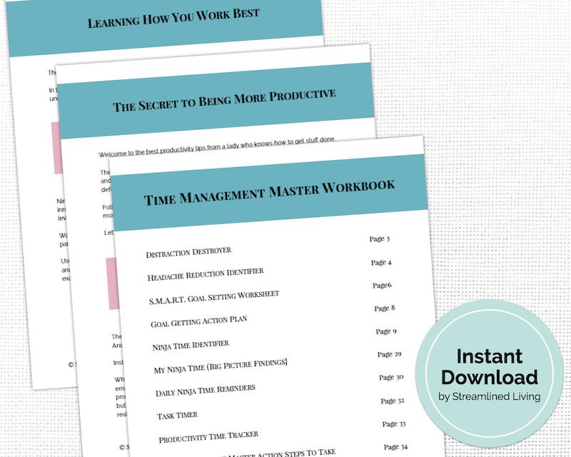 Time management and productivity guide and self paced course