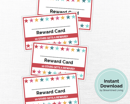 reward punch card incentive systems for kids