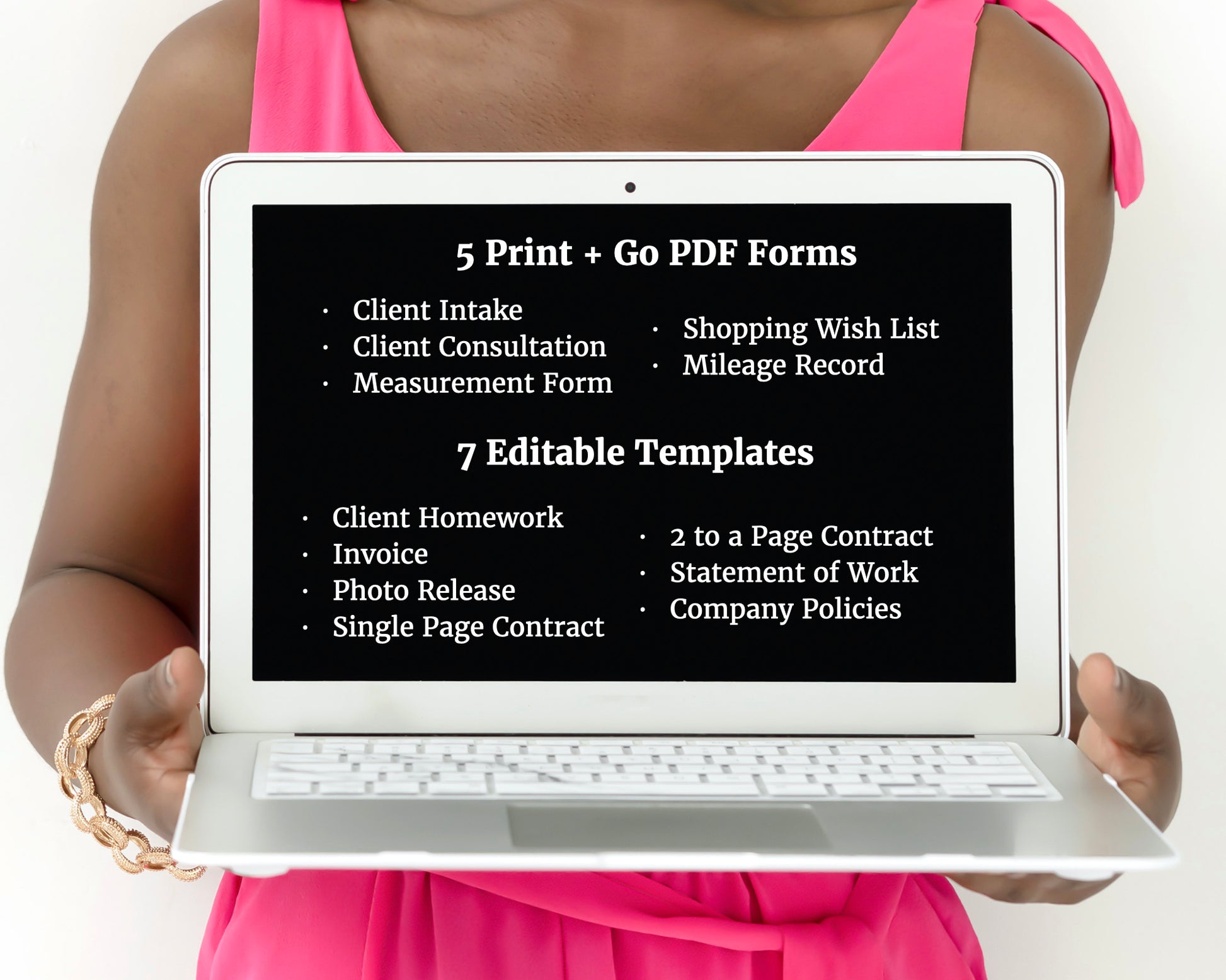 professional organizer business form and template kit
